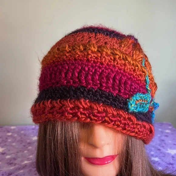 Crochet coneflowers satin yarn medium new - Picture 3 of 9